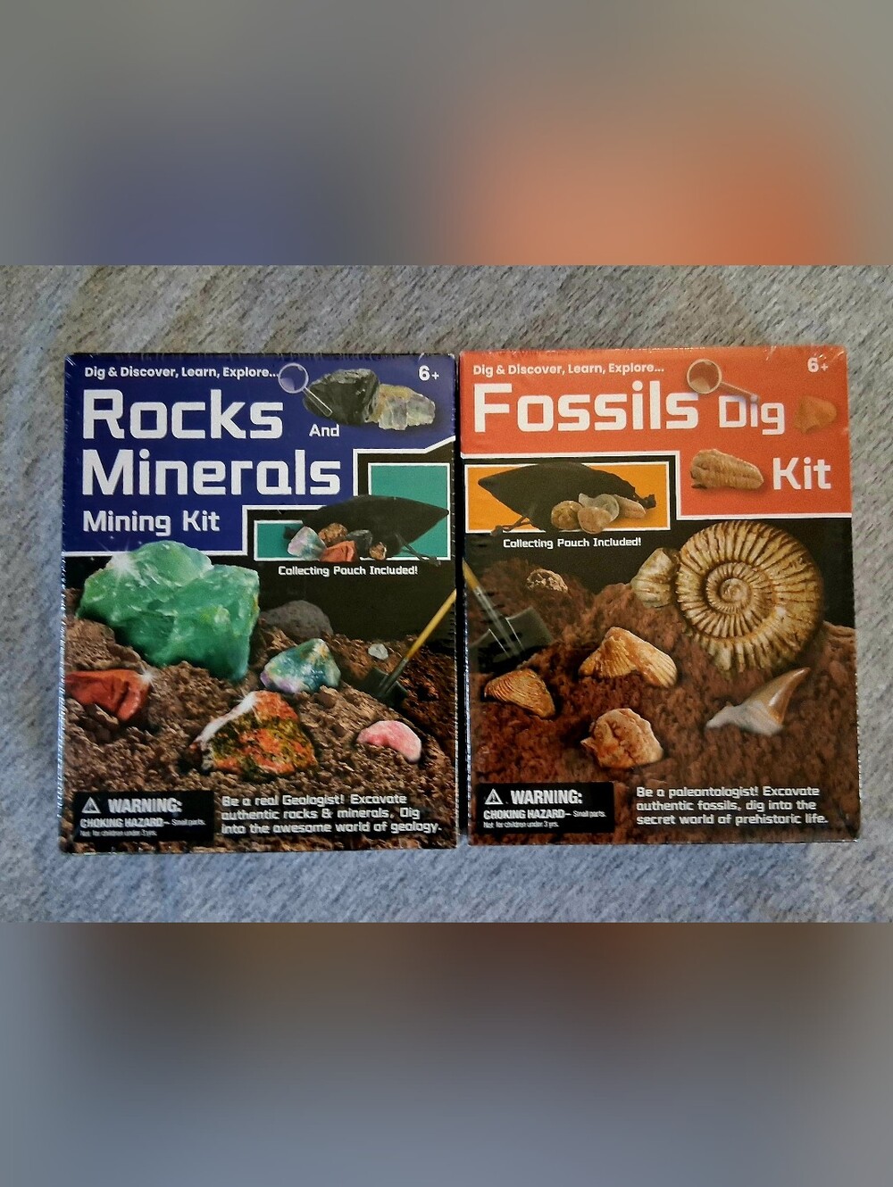Kids (NWT) Science Exploration Dig & Mining Kit Bundle!